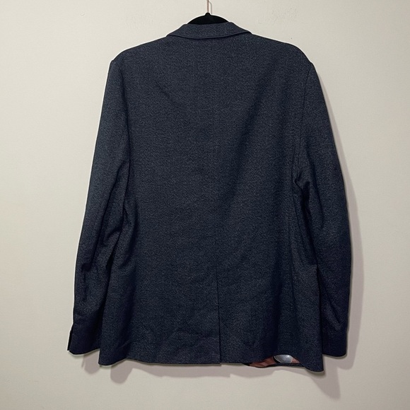 Ted Baker Men’s Navy lined business casual sport career blazer in size 4 (L) - Picture 10 of 10